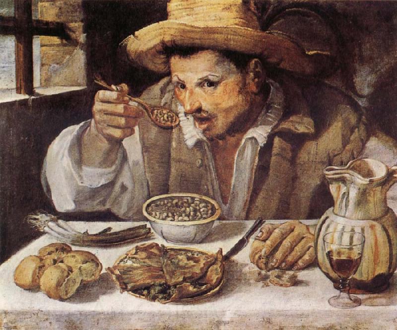 Annibale Carracci The Beaneater Spain oil painting art